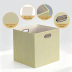 Storage Cubes (13×13×13/4pcs / Yellow/Beige Mixed)