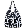 XL 25L Tote Foldable Packable Reusable Grocery Shopping Bag (Inkmaze)