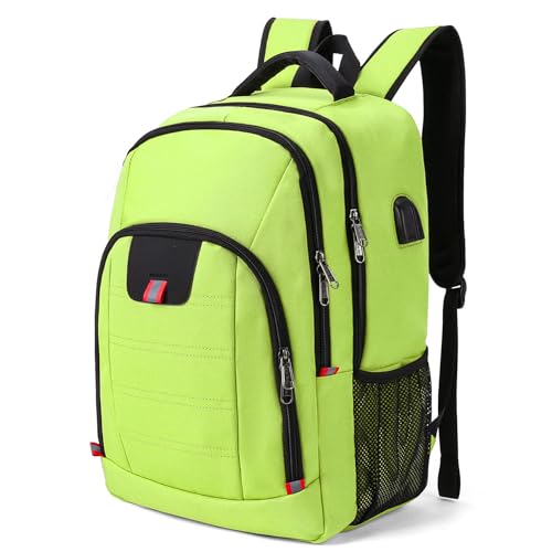 17.3in Laptop Backpack for Men (Large / Green)