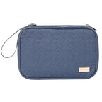 Travel Cord Organizer Case (Large / Aegean-Blue)