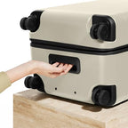 Trunk Checked Luggage (Salt White Matte)