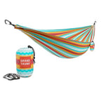 TrunkTech Single Hammock (Green/Aqua)