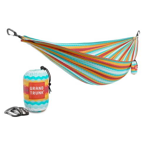 TrunkTech Single Hammock (Green/Aqua)