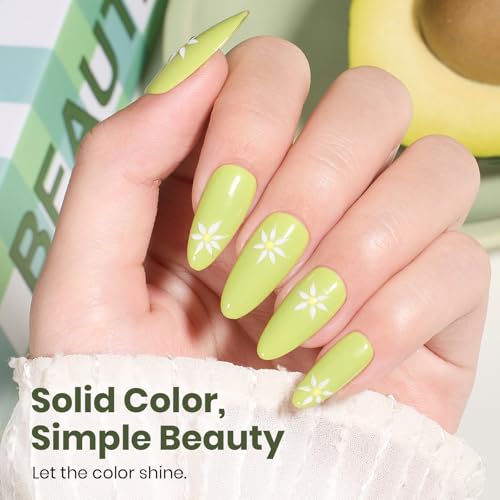 Beetles Green Gel Nail Polish (H - Creme Green | Fresh Pistachio)