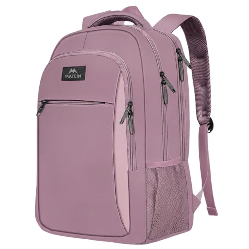 Dark Purple Personal Item Backpack (15.6 Inch / Dark Purple)