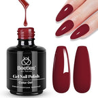Beetles Red Gel Polish (C - Creme Red | Antique Ruby)