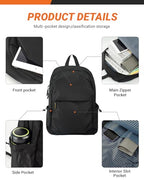 Multi Pocket Laptop Backpack (Grey)