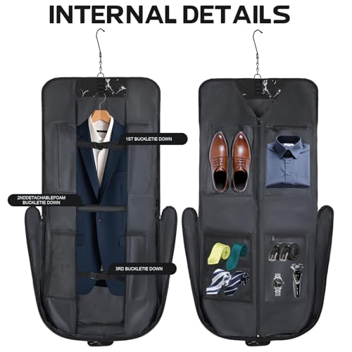 Garment Bags for Travel (Marble)
