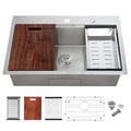 28 x 20 Inch Kitchen Sink (L 28"×W 20"×H 9")