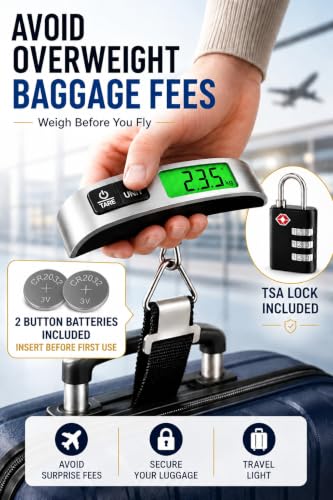 Luggage Scale with TSA Approved Lock