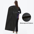 Dress Bags for Gowns Long (Black / 60''- 2 Pack)