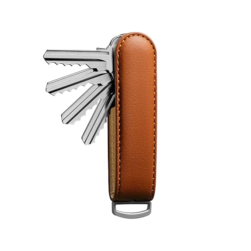 Italian Leather Key Organizer (Tan)