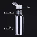 5 Pack 3.4oz Empty Plastic Travel Bottles for Toiletries TSA Approved Leak Proof Squeezable Travel Size Containers Travel Essentials Accessories