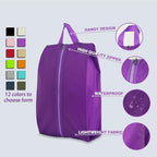 6pcs Portable Shoe Organizer (Purple)