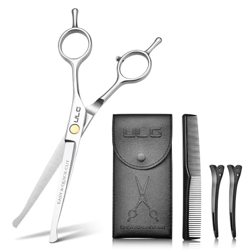 6.5" Silver Round Tip Premium Hair Scissors