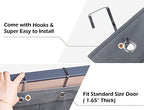 2 Packs Over The Door Hanging Closet Shoes Holder Organizer Shoe Storage Shoe Rack with 6 Pockets