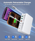 2026 Latest USB C Charger Block (B-White)
