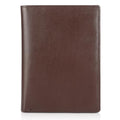 Polare Luxury RFID Blocking Leather Passport Holder Travel Wallet For Men and Women (Coffee)