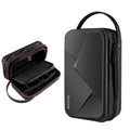 Large Carry Case Carrying Travel Bag for GoPro Max Hero 13 12 11 10 9 8 7 6 5 DJI Action 3 4 5 Osmo Pocket 3 Insta360 X3 X4 X5 Go3 Ace Pro AKASO Battery Charger Strap Mount Accessories (Large / Black)