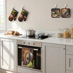 Wine Grapes Kitchen Decor Set (Vintage Wine)