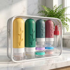 Travel Bottles Kit (Wine Red)