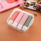 Travel Bottles for Toiletries (3 Ounces / Rose Pink)