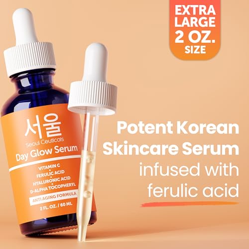 Korean 20% Vitamin C Serum for Face + CE Ferulic 2oz Vit C (2 Fl Oz (Pack of 1))