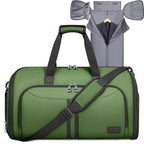 Garment Bags for Travel (Green / Convertible)