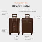Essential 22" Carry On Expandable Spinner (Chocolate / 22" Carry-On)