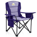 Oversized Folding Camping Chair for Adults (Deep Purple / Single Pack)