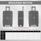Travel Luggage Cover (Slate Gray / 22-23inch)