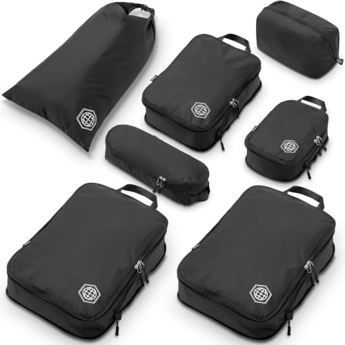 Large Compression Packing Cubes 7 (Black)