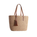 Straw Bags For Women (Khaki)