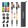 Trekking Poles 7075 Aluminum Lightweight Hiking Sticks (Orange)