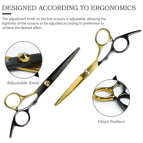 12 PCS Hair Cutting Scissors Set
