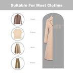 Dress Bags for Gowns Long (Grey / 60''- 2 Pack)