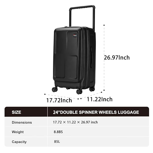 Carry on Luggage (Black / 20/24)