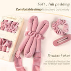 Heatless Hair Curler (PurplePink)