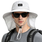 Outdoor Sun Hat for Men Women (1pack-white)