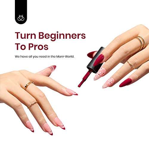 Beetles Red Gel Polish (C - Creme Red | Wine Red)