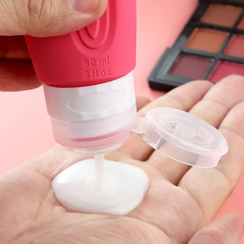 Travel Bottles for Toiletries (Rose)