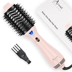 One Step Hair Dryer Brush and Styler Volumizer (Pink / 2.3" Oval Barrel)