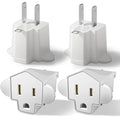 Portable 3 Prong to 2 Prong Outlet Adapter
