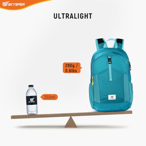 Small Packable Hiking Backpack 20L Anti (Cyan)