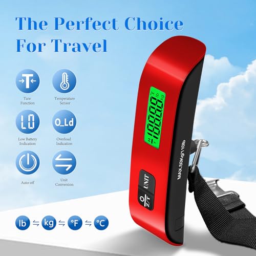 Luggage Scale (Red)