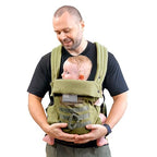Baby Carrier Lumbar Support Infant Carrier (Green)