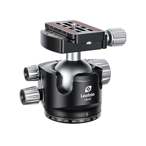 Carbon Fiber Camera Tripod 5 Section 360° Ball Head LS (LS-365CX+LH-47:Maxload 20kg-5 Sections)