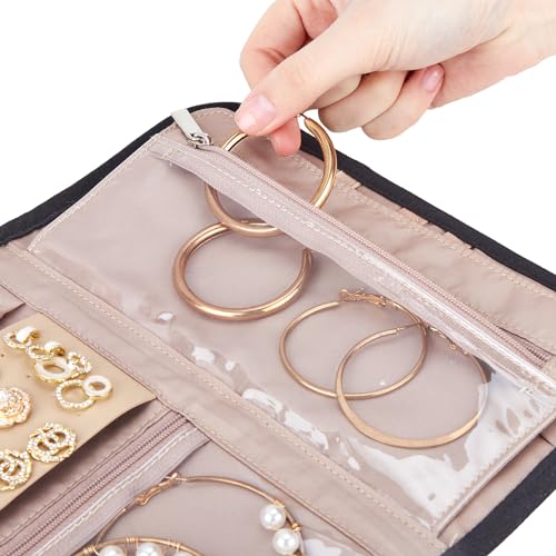 Travel Jewelry Case (Black / Medium)