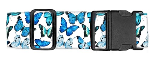 Luggage Straps for Suitcases Travel Belt Accessories (Cute Butterfly)