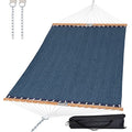 Hammocks Two Person Tree Hammock (78.7 x 55.1 in, Hammock Only / Navy)